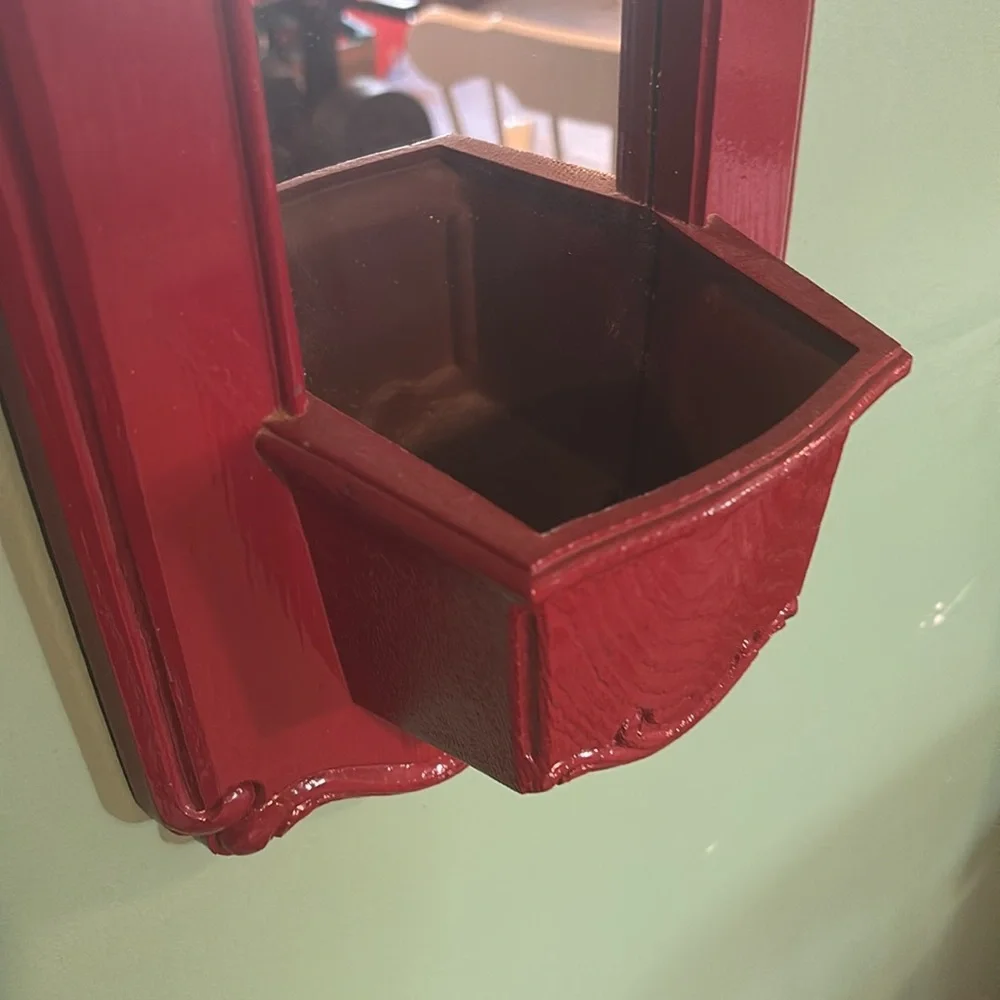 Decorate Red Mirror